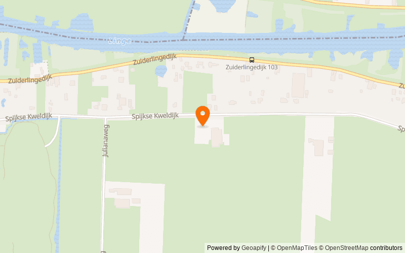 Architect Spijk Gem West Betuwe - Bouwkavel Spijkse Kweldijk 39b - 5765m² nieuwbouw project