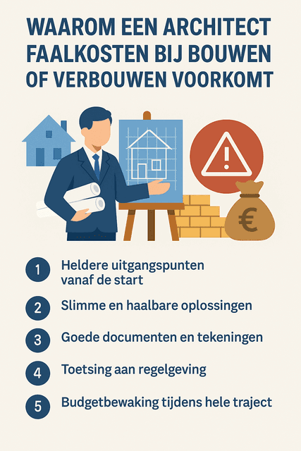 Faalkosten verbouwing voorkomen