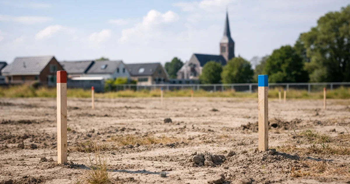 Vooroverleg met gemeente over bouwkavel - tekeningen en kavelanalyse op tafel